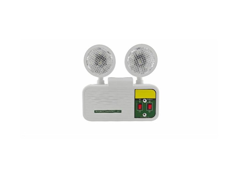 Twin head emergency light