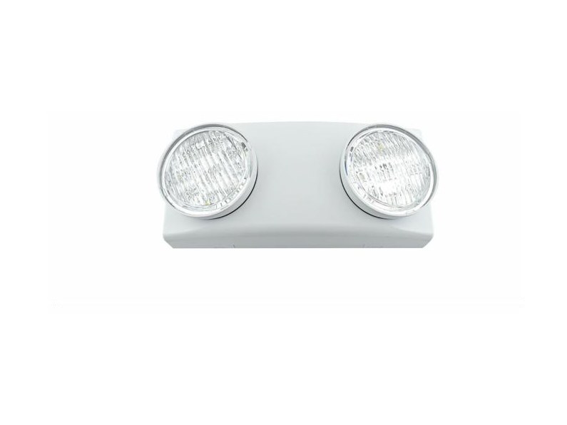 Compact twin lamp emergency light